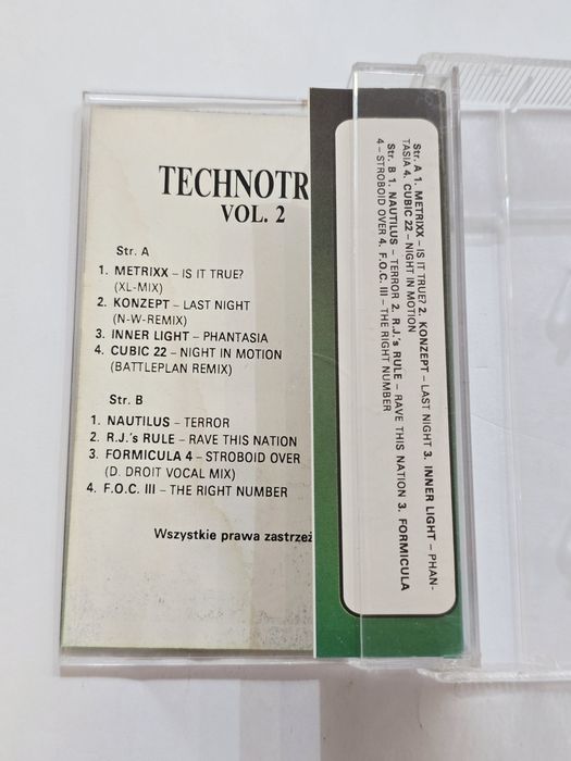 Kaseta magnetofonowa TECHNOTRAX VOL 2