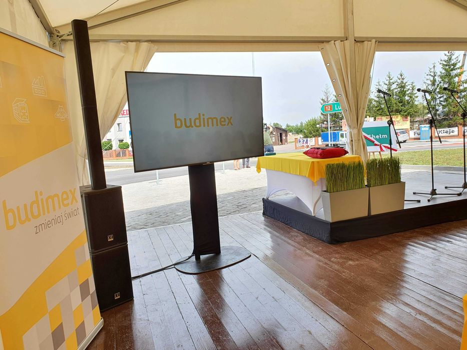 Wynajem telebimów ekranów led telewizorów katowice śląsk multimedia