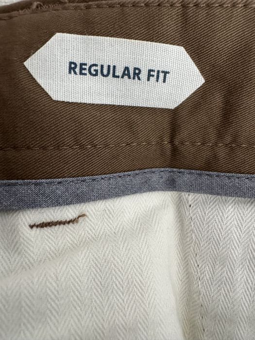 Calças Beges Sacoor – Positano Regular Fit (Tamanho 38)