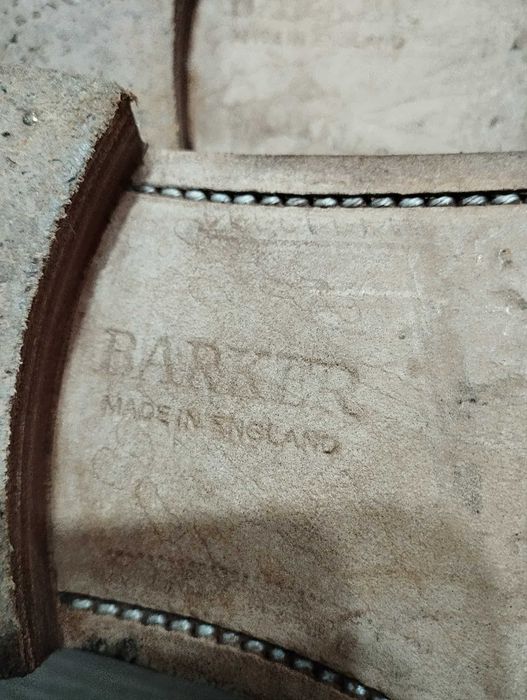 Barker Caruso Burgundy Loafer mocasin size 10F