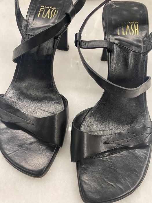 Sandálias PabloFuster pretas T36