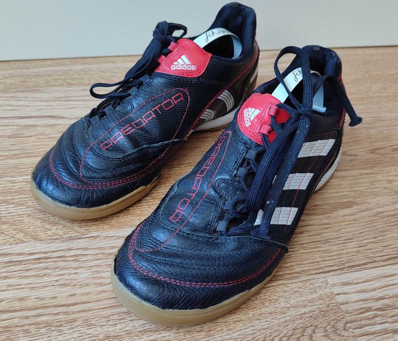 Адідас Adidas кросівки для футболу, копи бутси з натуральної шкіри