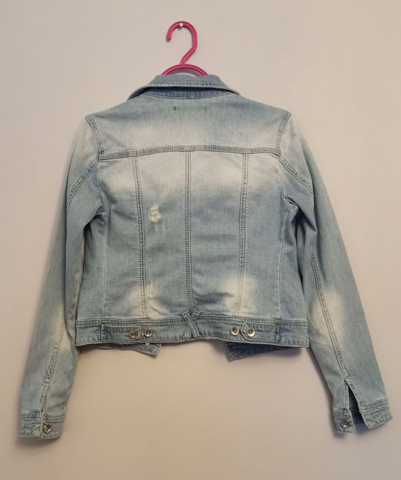 Jeansowa kurtka damska Stradivarius r.M