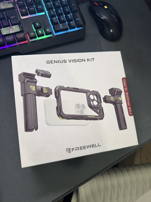 Freewell Genius Vision Kit iPhone 15 pro Rig