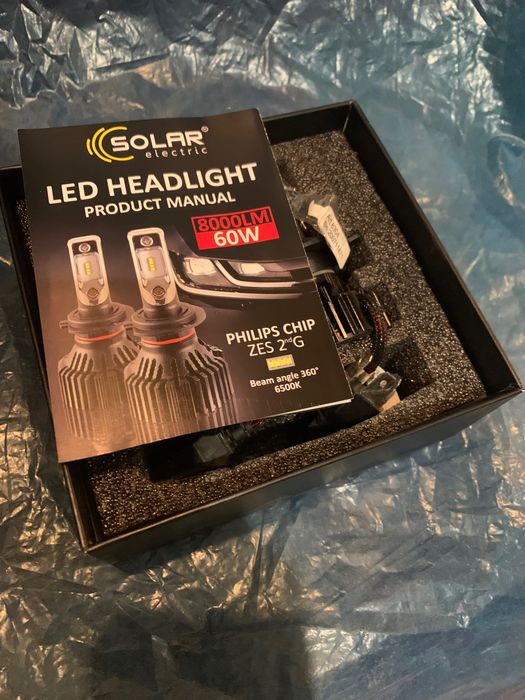 Авто лампи ближнього та дальнього світла