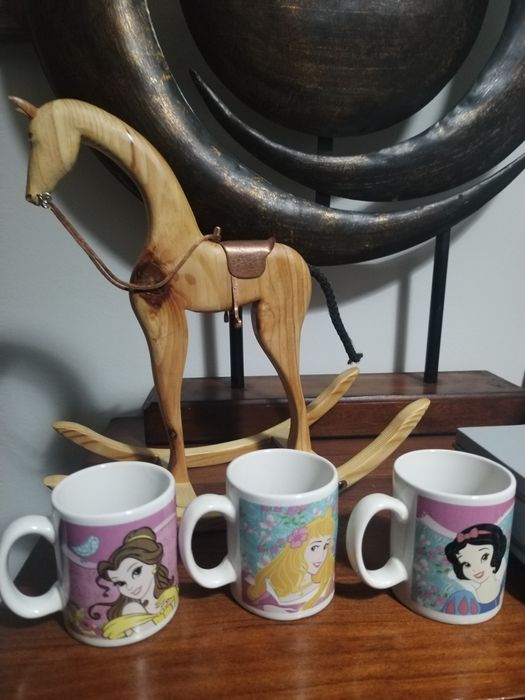 Conjunto 3 canecas Disney princess
