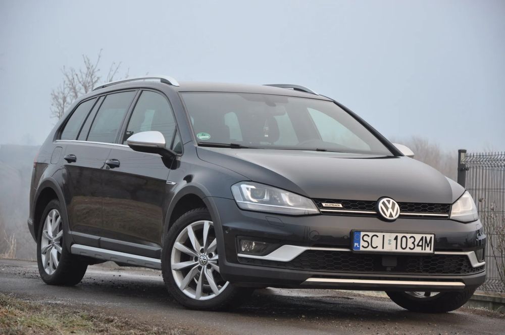 Volkswagen Golf Alltrack 4x4 2.0tdi kamera bi-ksenon alkantara serwis ACC