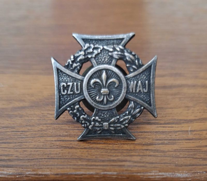 Pasek Harcerski 100cm, Krzyż Czu-Waj