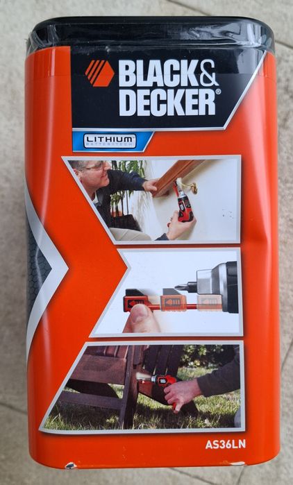 Aparafusadora Black & Decker 3.6V Lithium NOVA