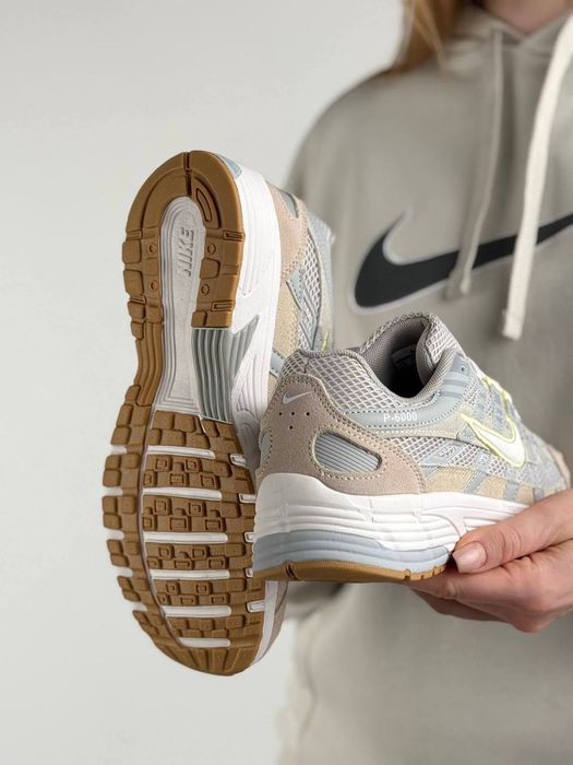 ТОП! Nike P-6000 Light Grey Beige 36 37 38 39 40 41 найк п6000 жіночі