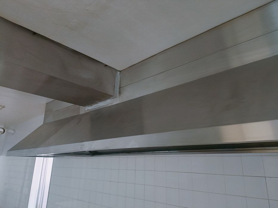 Hotte cozinha aço inox