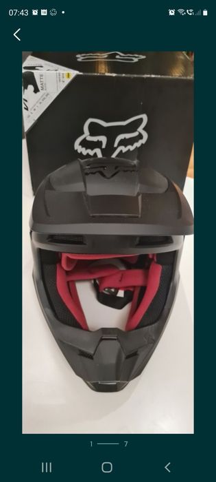 Kask Fox rozmiar xs