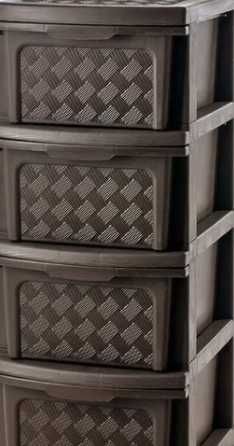 Комод литые ящики пластиковый