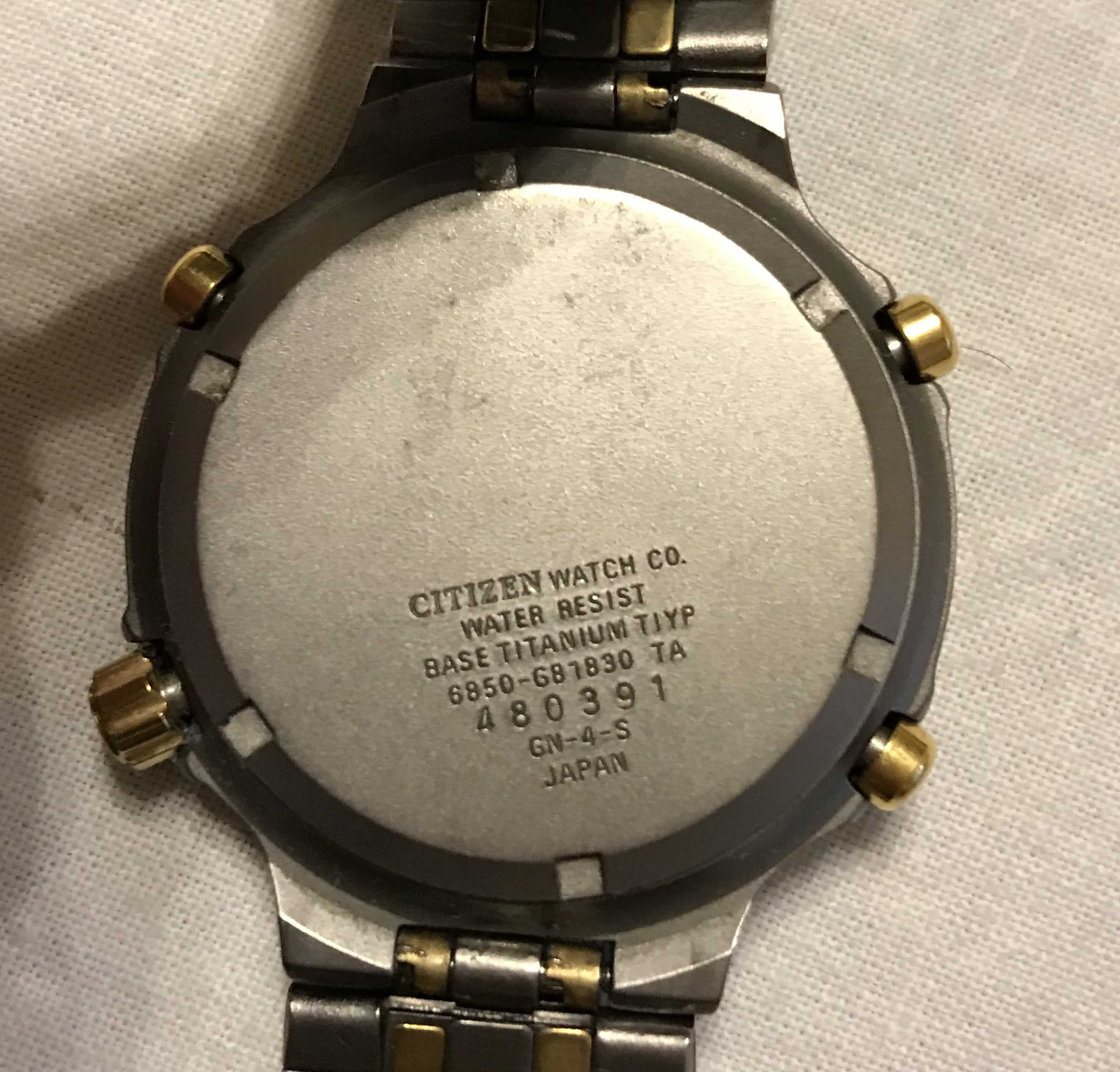 CITIZEN Chronograph Alarm TITANIUM wr100 2 035 Olx