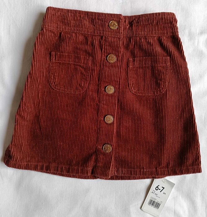 Юбка новая джинсовая Mothercare 110-116 нова вельветова спідниця 122