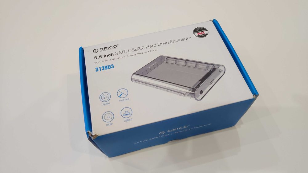 Caixa ORICO3.5 Sata usb 3.0