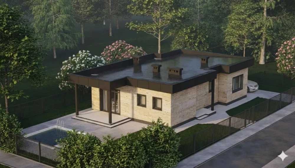 Продаж будинка особняк 110м2 з ділянкою 5 сотих в тихій за міській локації