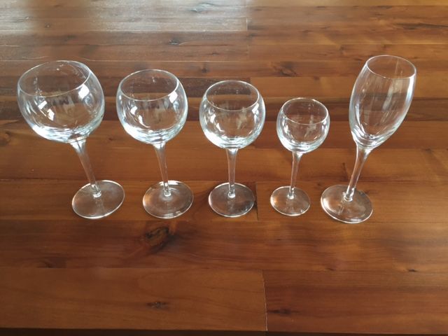 Serviço de copos de cristal ATLANTIS, modelo LIGHT