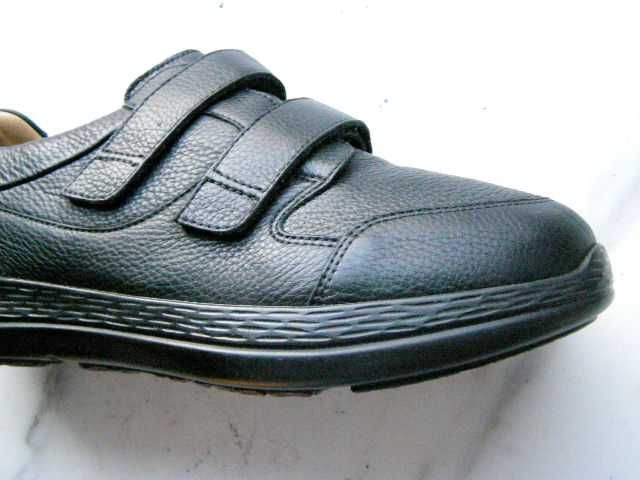 GANTER bardzo szerokie skórzane buty SKÓRA JELENIA ROZ.43 K NOWE