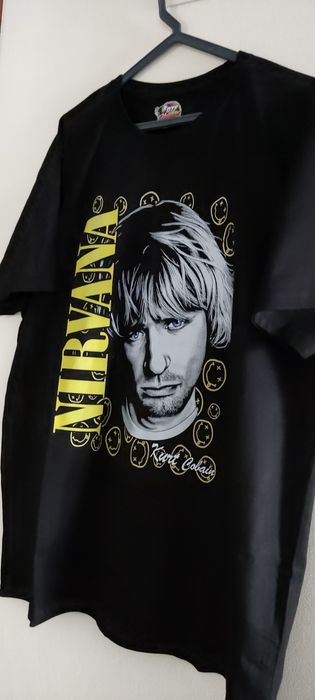 T-shirt da banda Nirvana