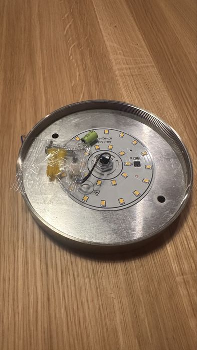 Lampa ścienna, kinkiet, pomarańczowa, retro