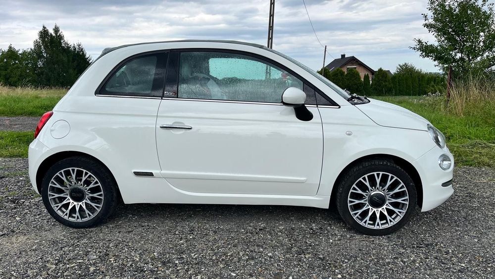 Fiat 500 Fiat 500 cabrio stan idealny, maly przebieg.