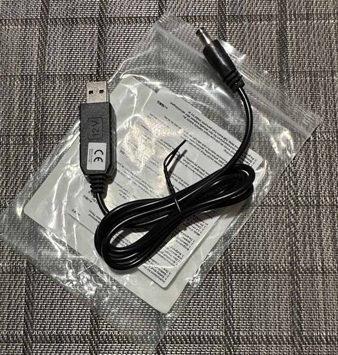 Кабель 12V для живлення роутера