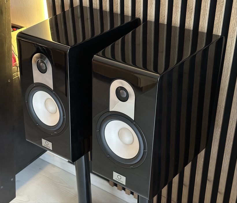 Kolumny podstawkowe Marten Monitory Czarny Połysk High End