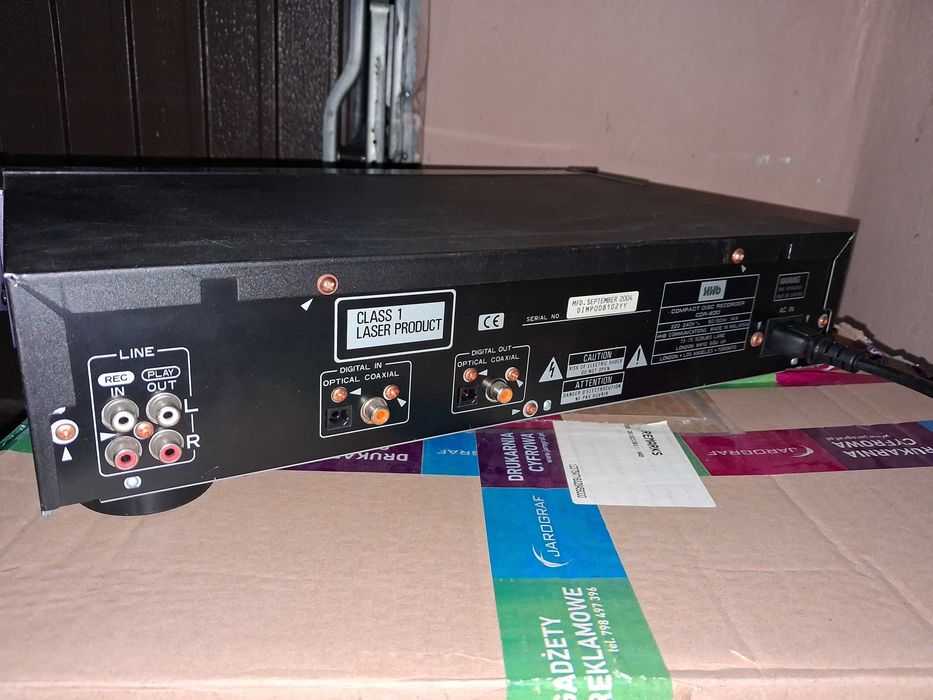 BurnIT odtwarzacz, nagrywarka CD CDR 830