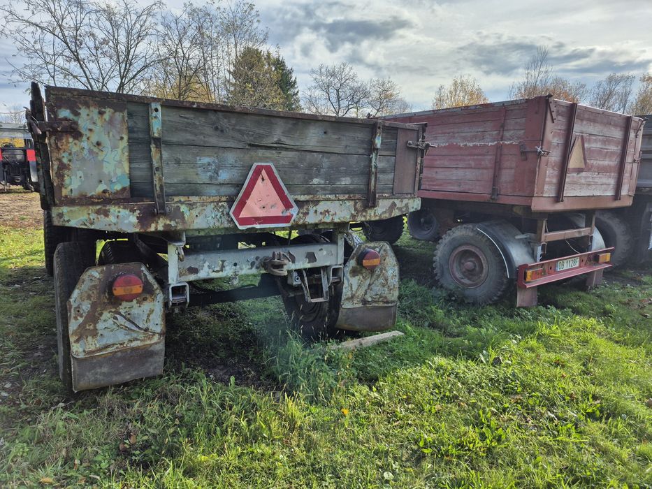 Przyczepa rolnicza czeska bss p73 Brandys 7 ton panav okazja