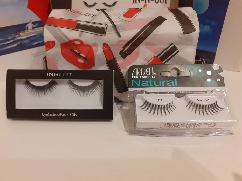 Zestaw sztucznych rzęs Inglot i Ardel Natural 104