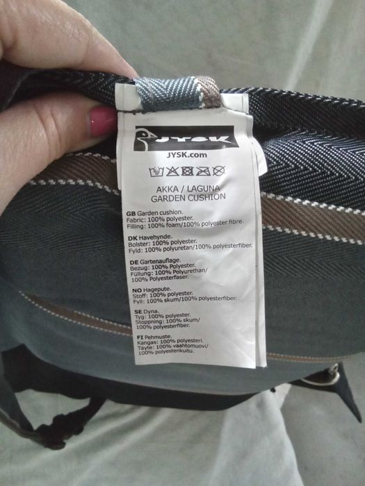 Colchões Almofada Para Cadeira/Espreguiçadeira Exteriores [3 UN]