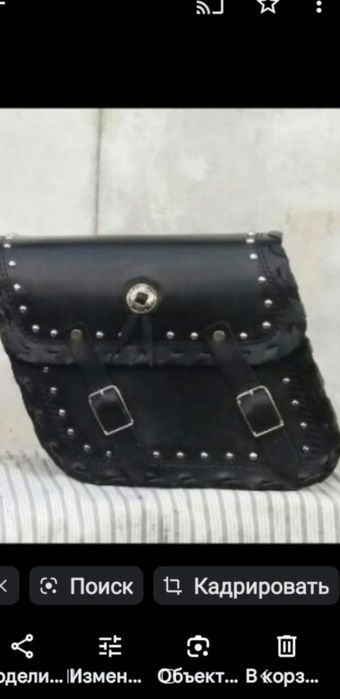 Мото кофры из кожи