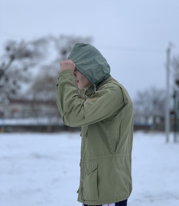 Куртка Fjallraven , лиса , парка , винтаж