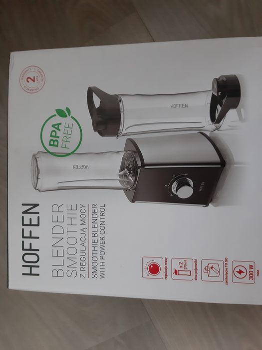 Blender bez BPA  z regulacją mocy 300 W nowy