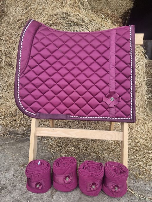 Czaprak Ps of sweden z owijkami, KOMPLET