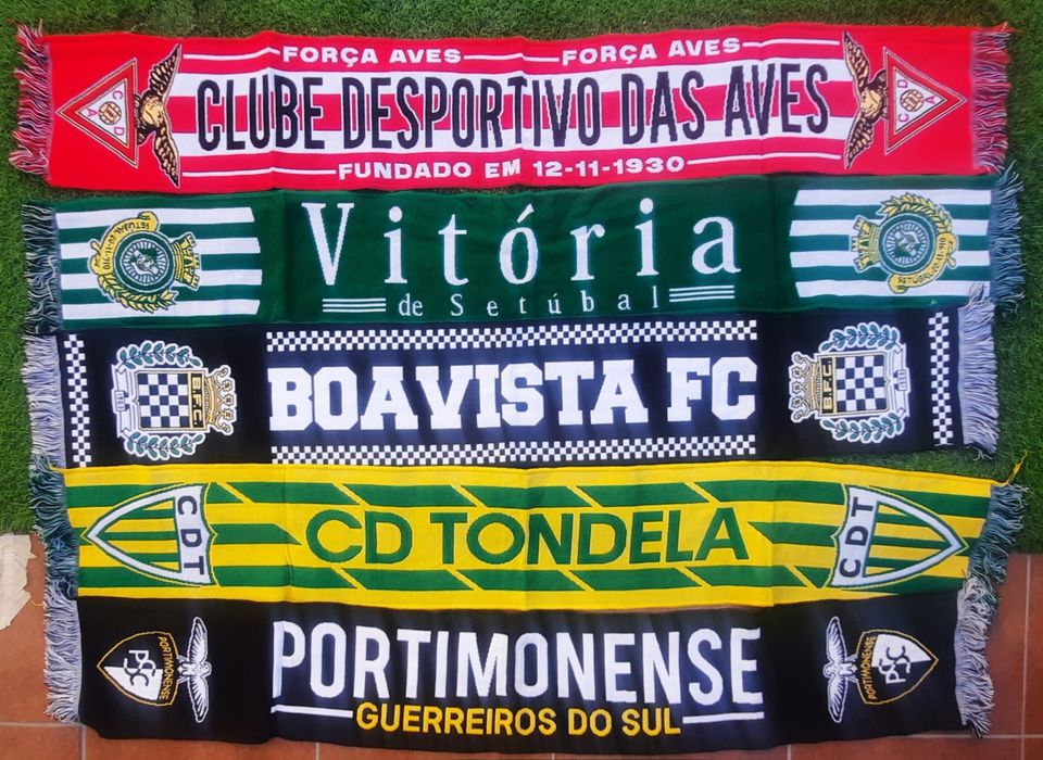 Cachecóis de futebol a vossa escolha