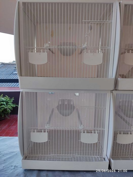 Viveiros /Gaiolas ORNIEX (restaurados) como novos em PVC 914514716