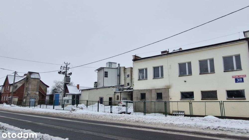 Budynki magazynowo - produkcyjne. Przechlewo ulica Dworcowa.