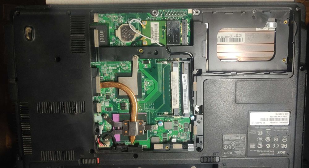 Ноутбук acer 5635z 432G25 на запчасти