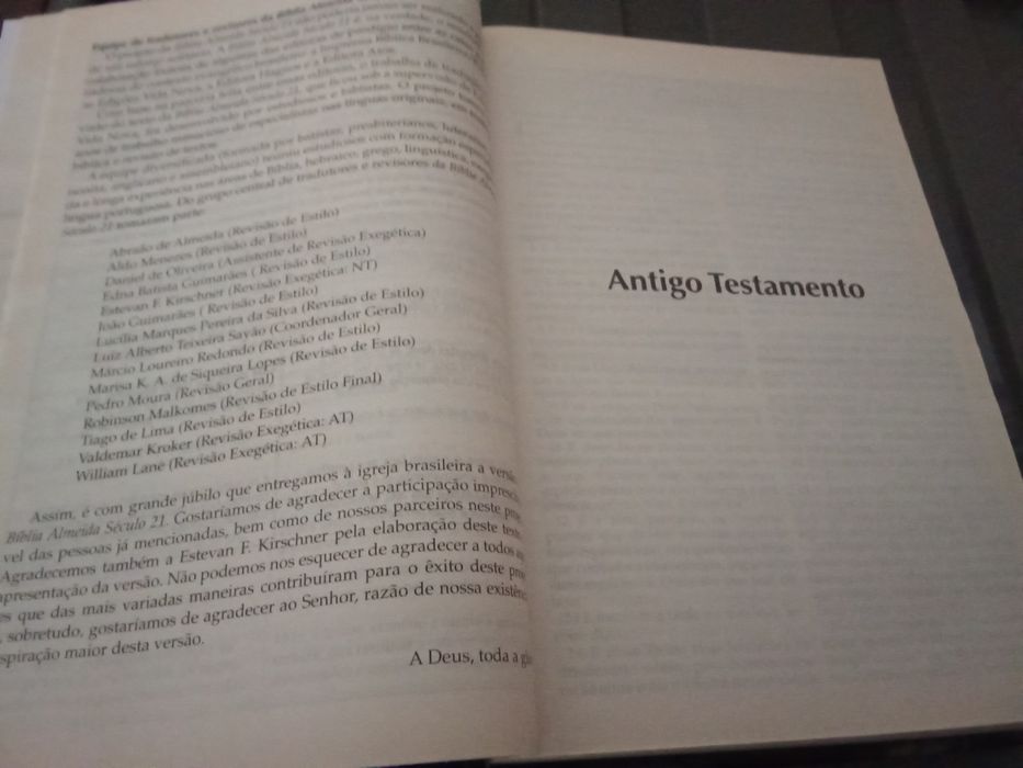 Bíblia Sagrada Antigo Testamento e Novo Testamento