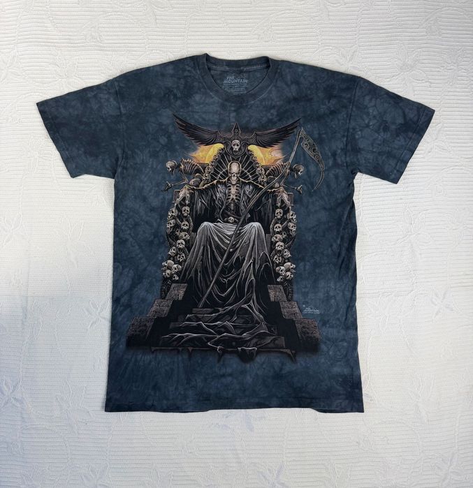Koszulka The Mountain Death Throne Vintage Skulls Skeleton 544