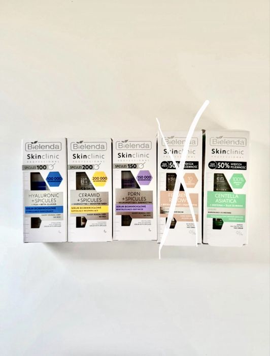 Serum do twarzy skin clinic profesional spicules biomikroigłowe z igłami igiełkami bielenda