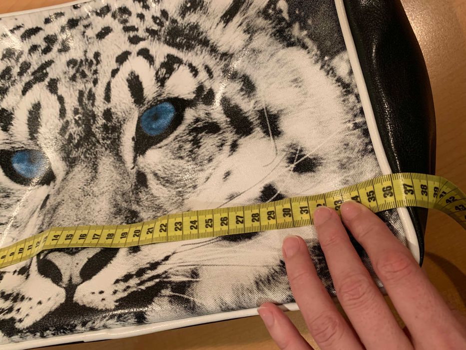 Torba Szkolna Młodzieżowa - biały tygrys - j.nowa