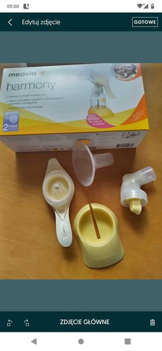 Laktator medela harmony bez butelki