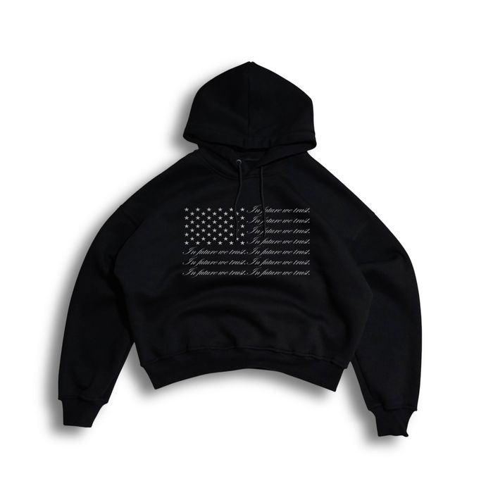 hoodie “in future we trust”, sk8 hoodie, худак, opium, кофта