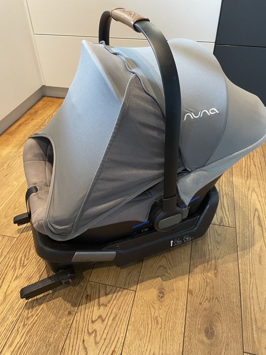 Dowoz 3miasto! Zadbany uzywany fotelik Nuna Pipa Lite z baza ISOFIX