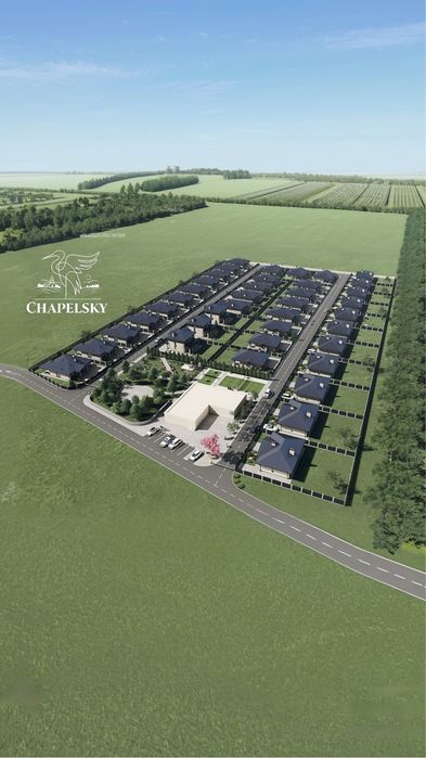 Новий одноповерховий будинок 127 м² у Chapelsky біля Вінниці