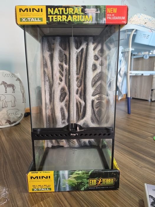 Terrário Exo Terra Novo + Itens para Répteis