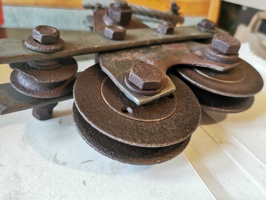 Tyrolka stalowa budowlana gospodarczą bardzo solidna